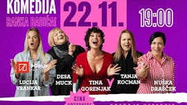 Komedija Ženske brez filtra