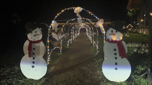 Prižig lučk v Starošincah