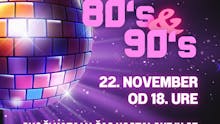 Vrnitev v 80. in 90. – ples, glasba in zabava!