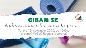 Delavnica "Gibam se"
