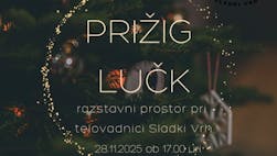PRIŽIG PRAZNIČNIH LUČK 2025, Sladki Vrh