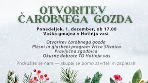 Otvoritev čarobnega gozda