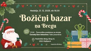 BOŽIČNI BAZAR NA BREGU