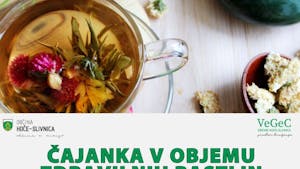 Čajanka v objemu zdravilnih rastlin