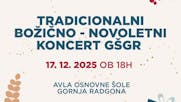 Tradicionalni božično-novoletni koncert GŠGR