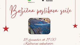 Božična poslikava svile