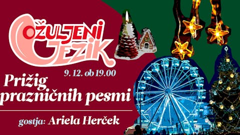 Ožuljeni jezik: Prižig prazničnih pesmi