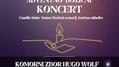 ADVENTNO-BOŽIČNI KONCERT (Komorni zbor Hugo Wolf)