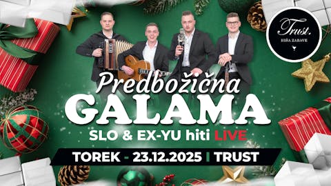 Predbožična GALAMA v Trustu