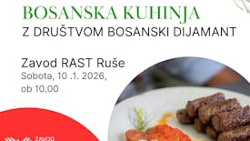 Bosanska kuhinja z društvom Bosanski dijamant