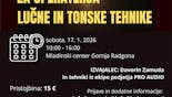 Nadaljevalni tečaj za operaterja lučne in tonske tehnike