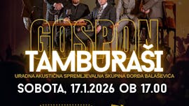 Koncert GOSPOD TAMBURAŠI