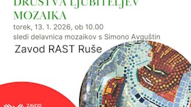 Otvoritev razstave mozaikov članov Društva ljubiteljev mozaika