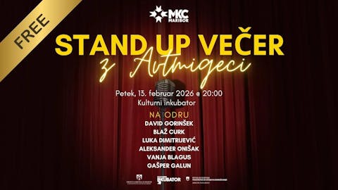 Stand up večer z Avtmigeci