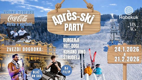 Après-ski zabava pod Pohorjem