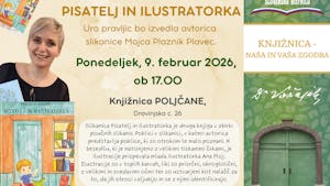 Ura pravljic s predstavitvijo slikanice PISATELJ IN ILUSTRATOR Mojce Plaznik Plavec