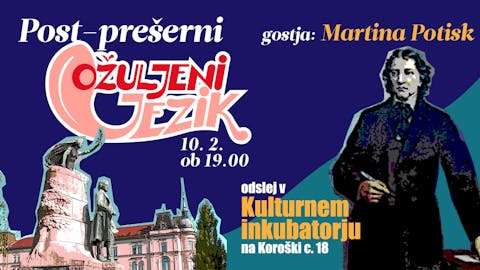 Ožuljeni jezik: večer slam poezije z Martino Potisk