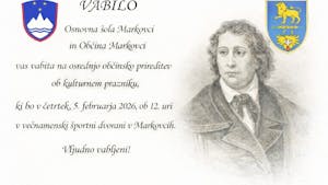 Osrednja občinska prireditev ob kulturnem prazniku