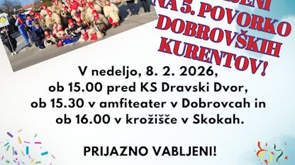 5. povorka Dobrovških kurentov