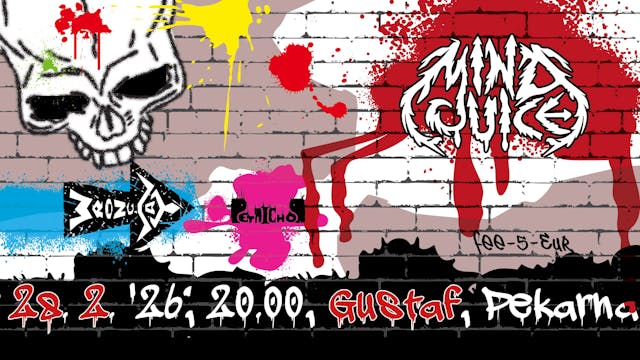 Koncert MIND JUICE, Petrichor, Wrong Way