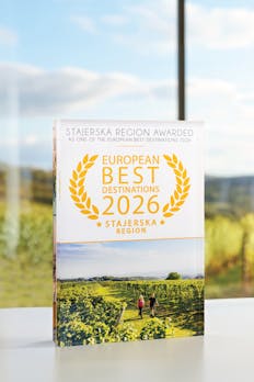 Štajerska Ranks 3rd Among Europe’s Tourism Elite