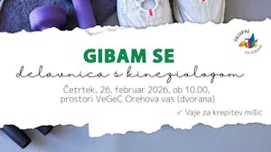 Delavnica Gibam se