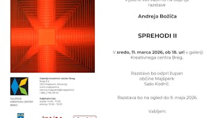 Andrej Božič, Sprehodi II