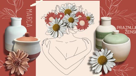 Offline ustvarjalna delavnica za dan žena