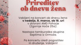 Ob dnevu žena – z glasbo in druženjem