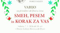 Prireditev ob dnevu žena "Smeh, pesem in korak za vas"