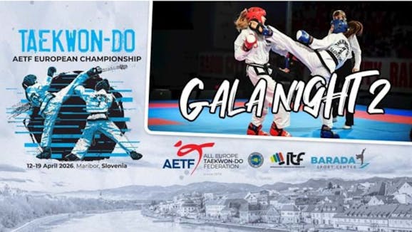 Gala finalne borbe AETF Evropskega prvenstva v taekwondoju