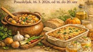 KUHARSKA DELAVNICA: Haloški lonec in Jurčkov narastek; ponedeljek, 16.3.2026 med 16. in 20. uro; kuhinja Večnamenske dvorane Vitomarci