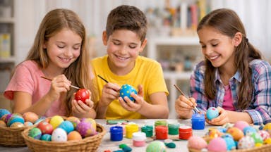 Sobotna velikonočna delavnica v Modri delavnici