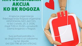 KRVODAJALSKA AKCIJA V ROGOZI