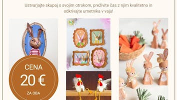 Velikonočni delavnici za otroke in starše