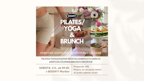 Pilates/yoga in brunch