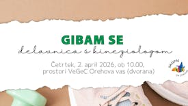 Delavnica Gibam se