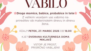 💐Prireditev ob materinskem dnevu 💐