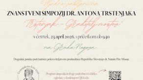 Simpozij dr. Antona Trstenjaka: “Trstenjak – graditelj mostov.”