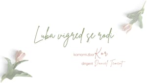 Koncert Luba vigred se rodi