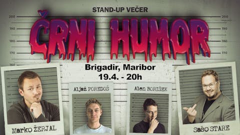 Stand up ČRNI HUMOR Maribor