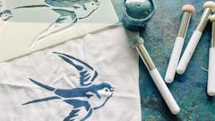 Tematska delavnica: tisk s šablonami