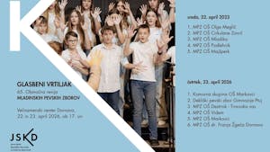 Glasbeni vrtiljak - 65. Območna revija mladinskih pevskih zborov