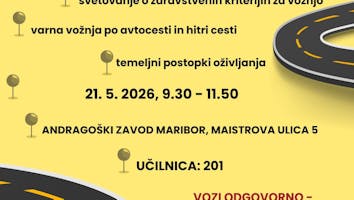 Vozi varno - nekdo te čaka doma!