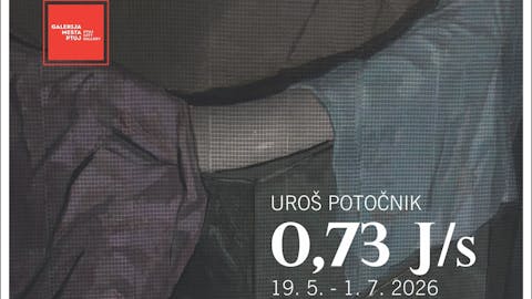 ODPRTJE RAZSTAVE: UROŠ POTOČNIK 0,73 J/s