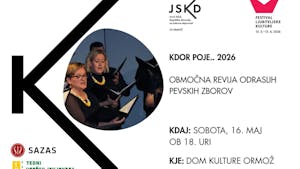 Območna revija odraslih pevskih zborov - KDOR POJE.. 2026