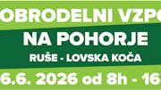 13. Dobrodelni vzpon na Pohorje letos s ciljem pri Lovski koči Ruše