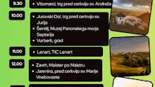 Turistično vodenje Vitomarci; sobota, 16. maj 2026 ob 9:30; začetek pri cerkvi sv. Andraža