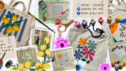 Poslikava tote torb