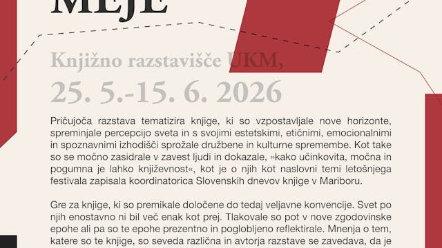 Knjige, ki premikajo meje